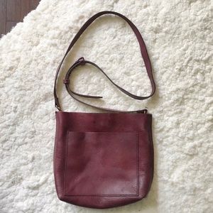 Madewell Small Transport, crossbody, Cabernet